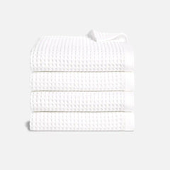 Dreamweave Waffle Set of 4 Bath Towel Bundle