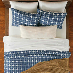 Woven Checkerboard Lumbar Pillow Cover