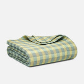 Breezeweave Cotton Gingham Bed Blanket