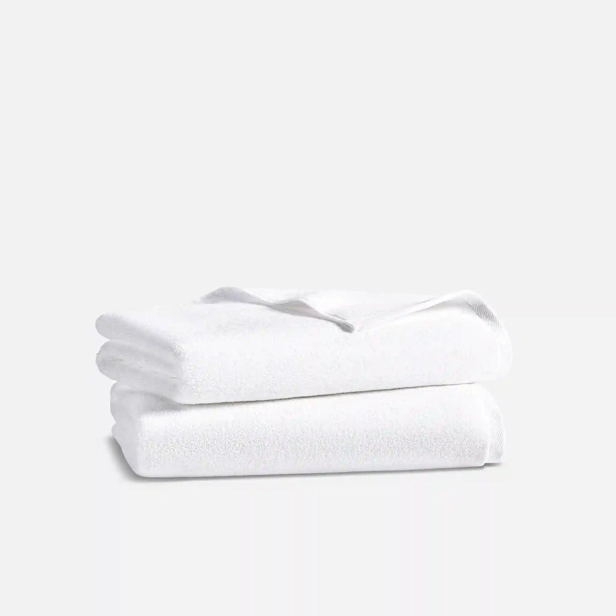 Plush Turkish Cotton Bath Towels Set of 2
