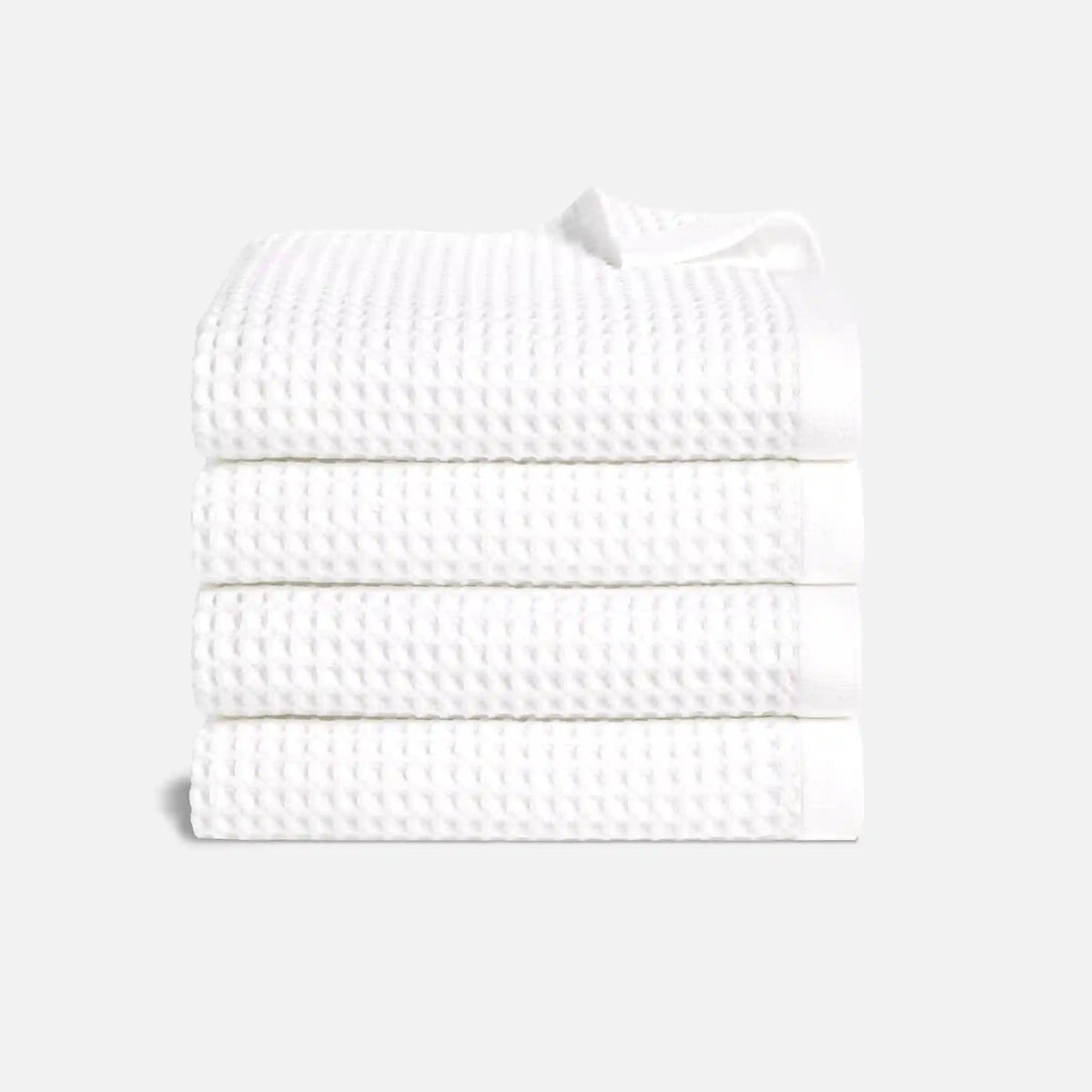 Dreamweave Waffle Set of 4 Bath Towel Bundle