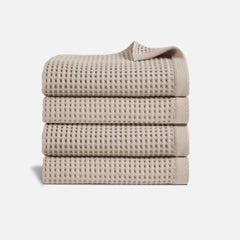 Dreamweave Waffle Set of 4 Bath Towel Bundle