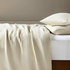 Breezeweave Crinkle Cotton Sham Set