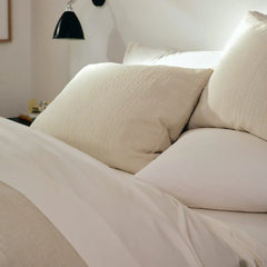 Breezeweave Crinkle Cotton Sham Set