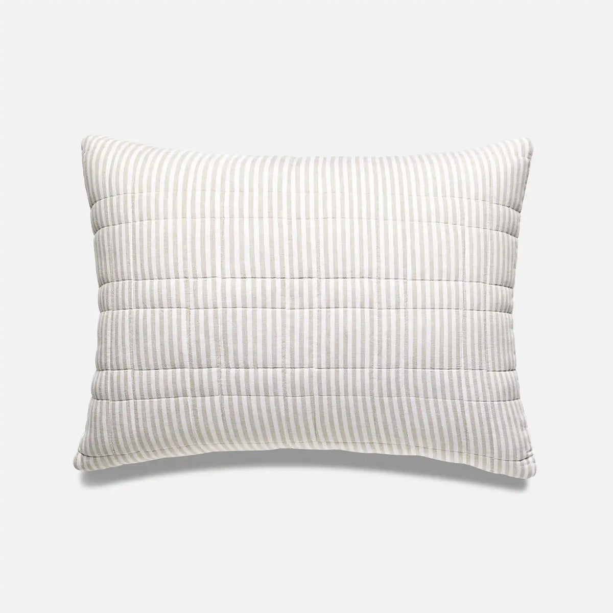 Washed European Linen Quilted Sham Set - Last Call