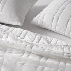 Washed European Linen Quilt Set