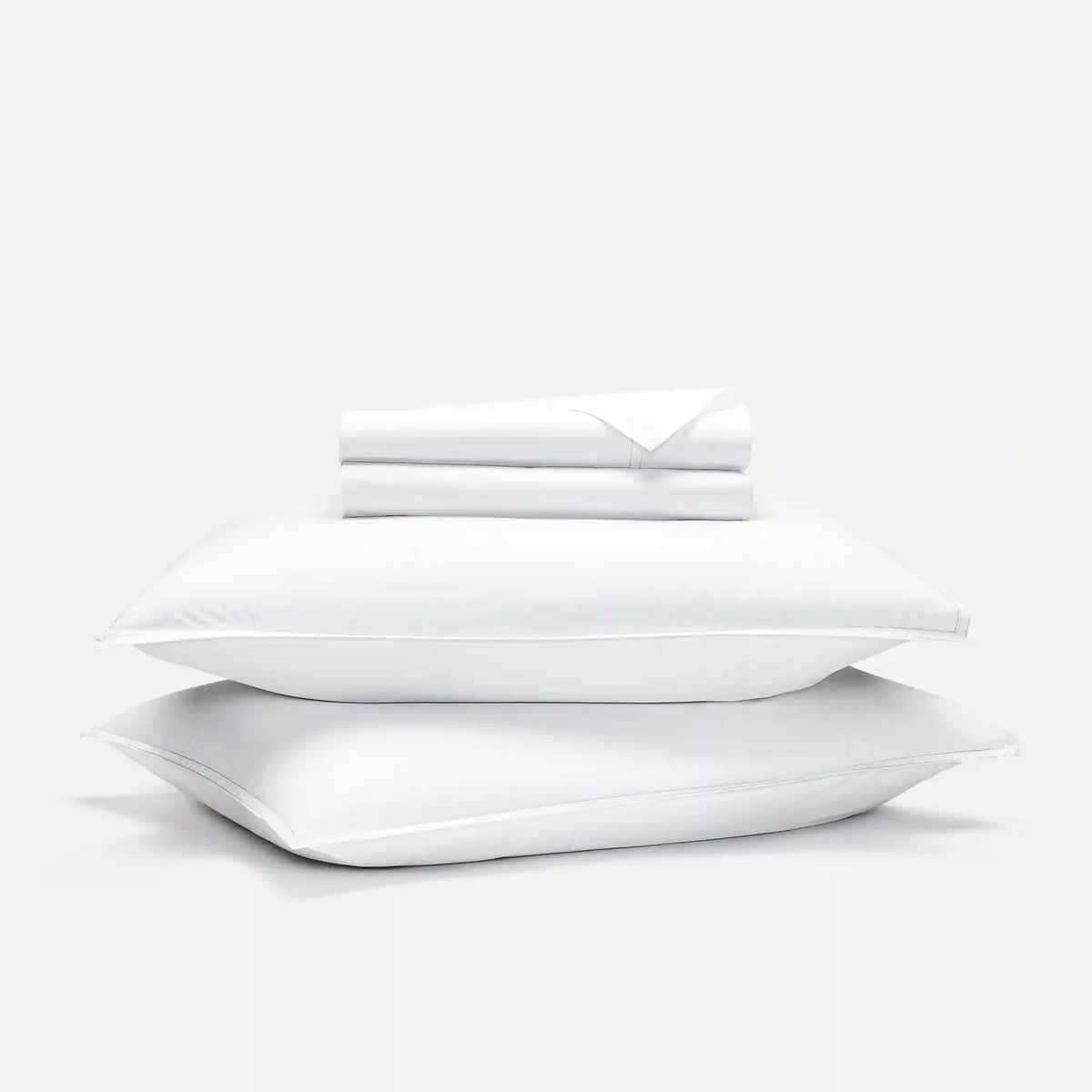 Set of 2 Washed Classic Percale Core Sheet Set Bundle