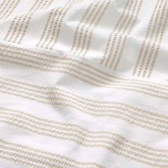 Seersucker Classic Percale Duvet Cover