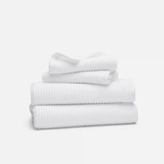 Ribbed Cotton TENCEL™ Bath Towel Bundle